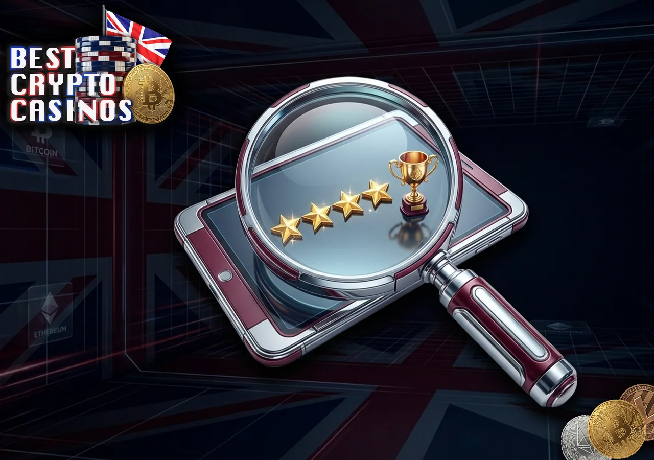Expert analysis and detailed performance ratings of leading British bitcoin casino sites